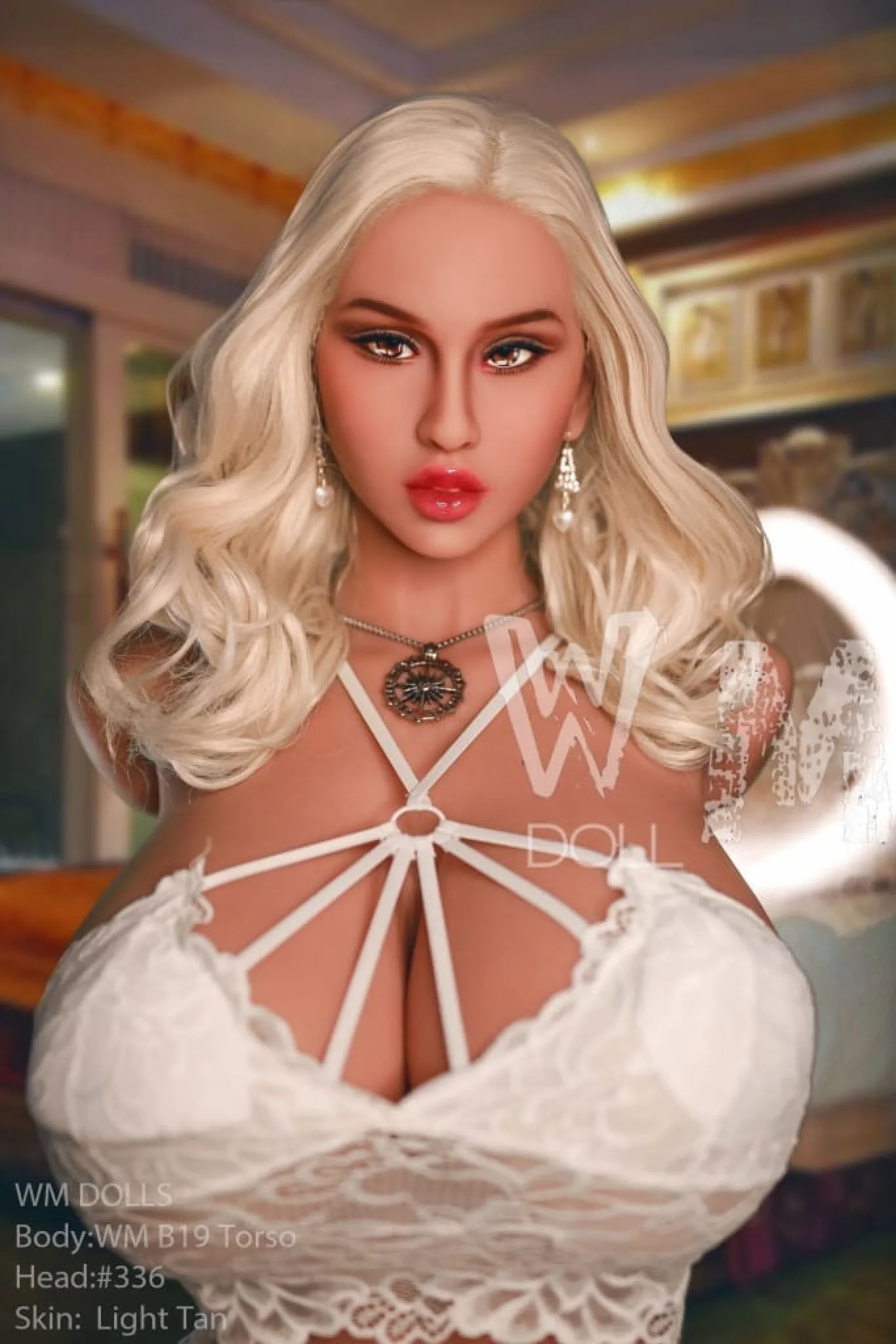 Amanda Premium Sex Doll Torso B19 - Head 336 - WM Doll