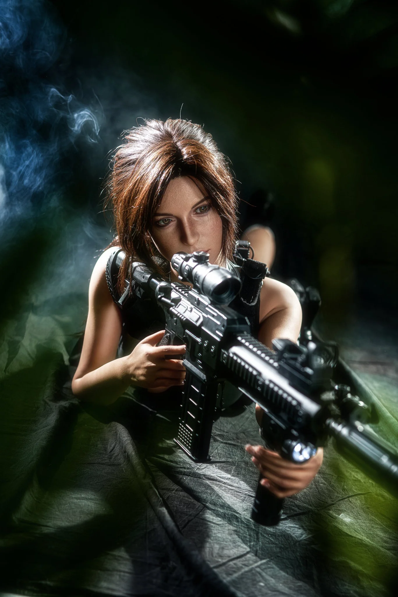Lara Croft Lady Silicone Sex Doll - Game Lady Doll