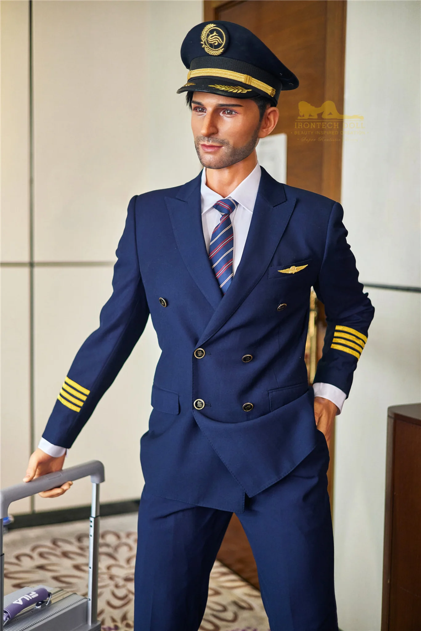 George Pilot Silicone Male Sex Doll - Joy Love Dolls Doll