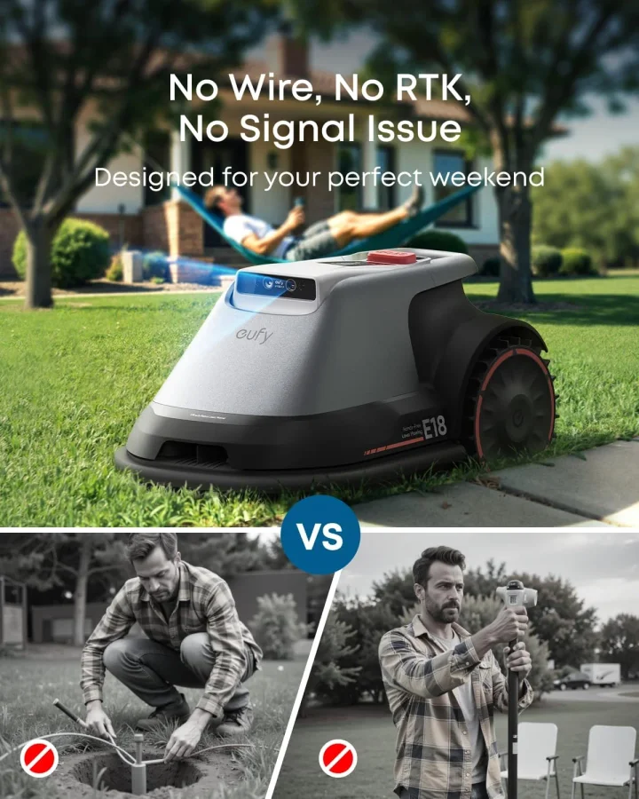 Wireless Robot Lawn Mower E18