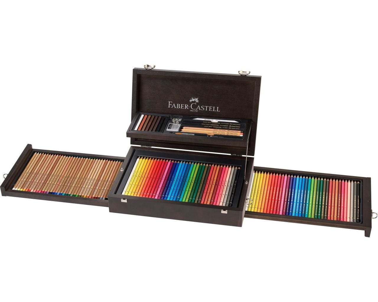 Art & Graphic Collection wooden case 125 pieces