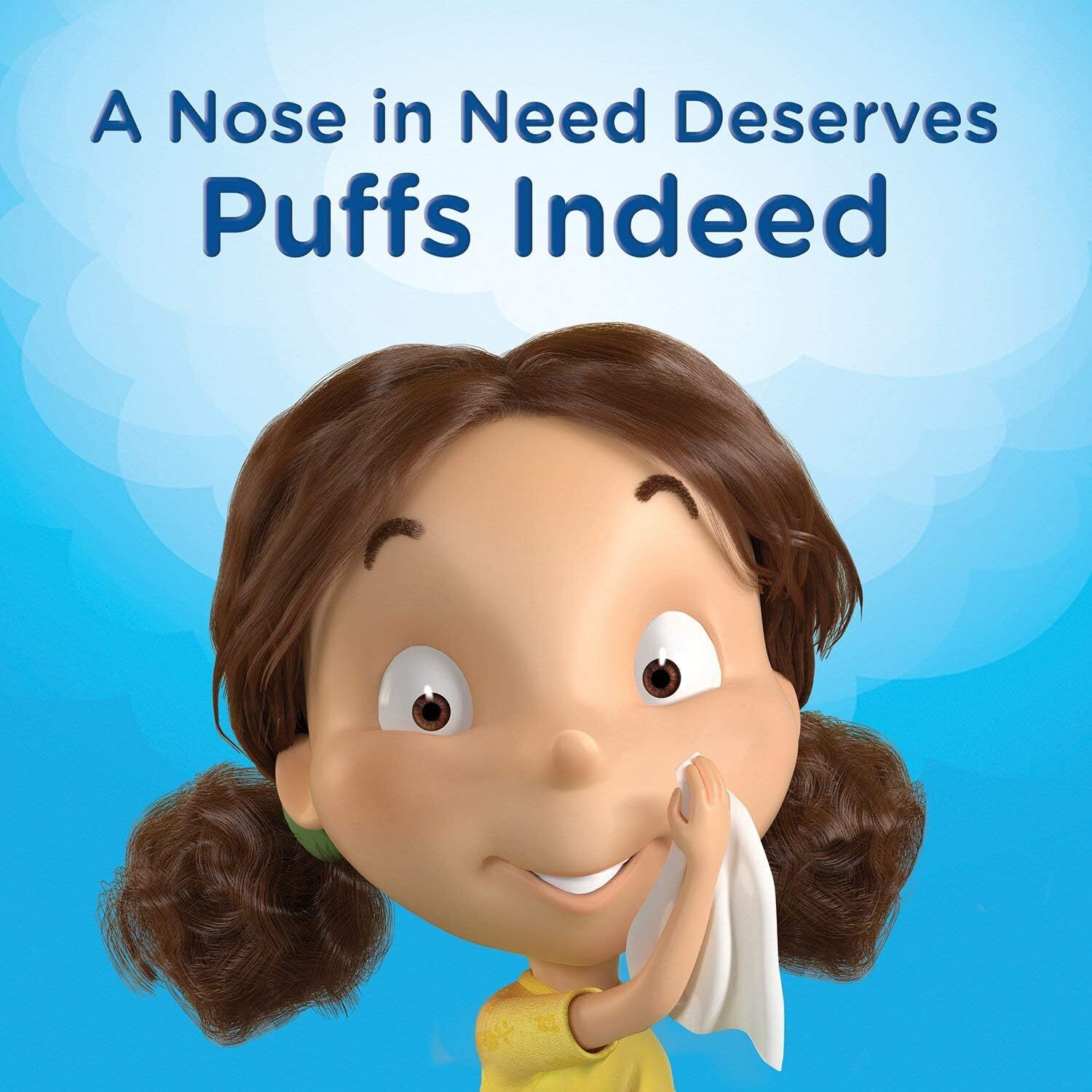 Puffs Plus Lotion Facial Tissues, 8 Family Boxes, 124 Facial Tissues per Box (Packaging May Vary)