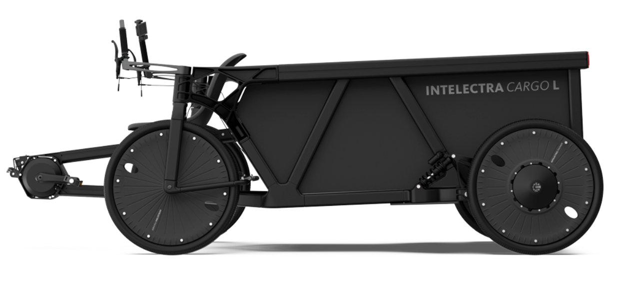 The four-wheeled e-cargo bike