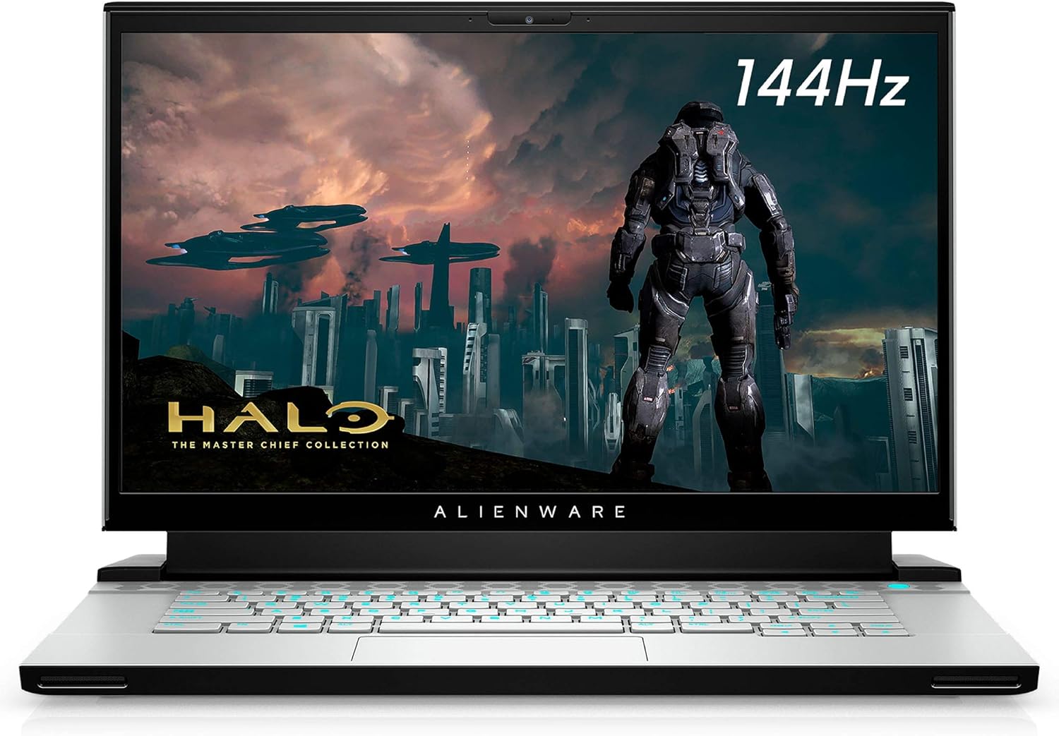 Alienware New m15 R3 15.6inch FHD Gaming Laptop (Luna Light) Intel Core i7-10750H 10th Gen, 16GB DDR4 RAM, 512GB SSD, Nvidia GeForce RTX 2060 6GB GDDR6, Windows 10 Home (AWm15-7272WHT-PUS) (Renewed)