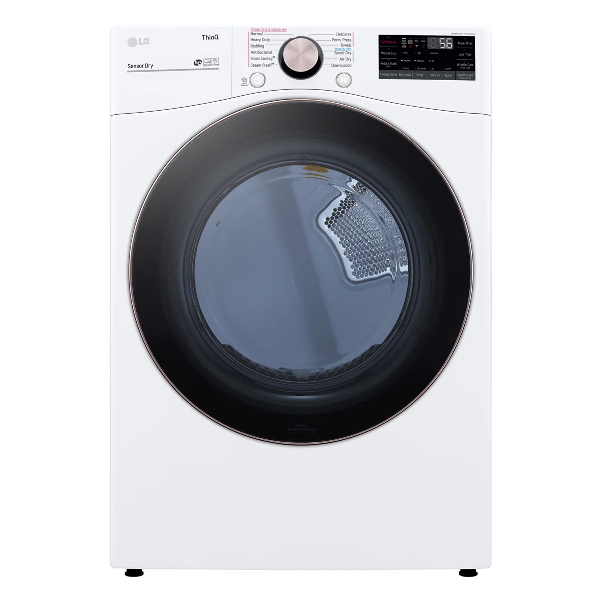 LG Large Capacity Front Load Electric Dryer - 7.4 cu. ft. DLEX4000B