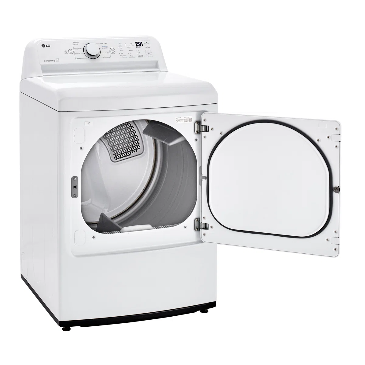 LG 7.3 cu. ft. Ultra Large High Efficiency Dryer, Electric, White DLE7000W