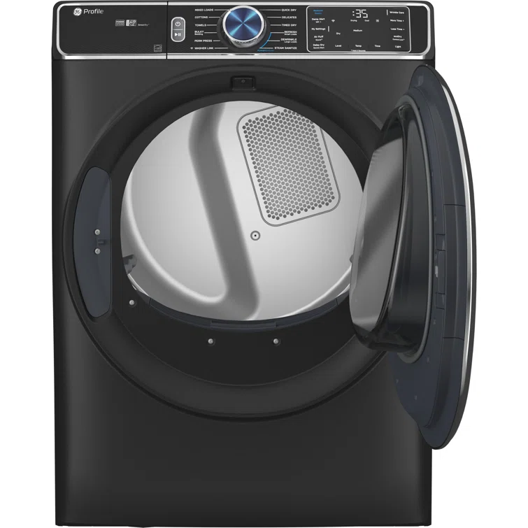 GE Appliances 4.8 cu. ft. ENERGY STAR Front Load Washer with UltraFresh Vent System with OdorBlock and Sanitize w Oxi + 7.8 cu. ft. ENERGY STAR Smart Electric Dryer with Sanitize Cycle