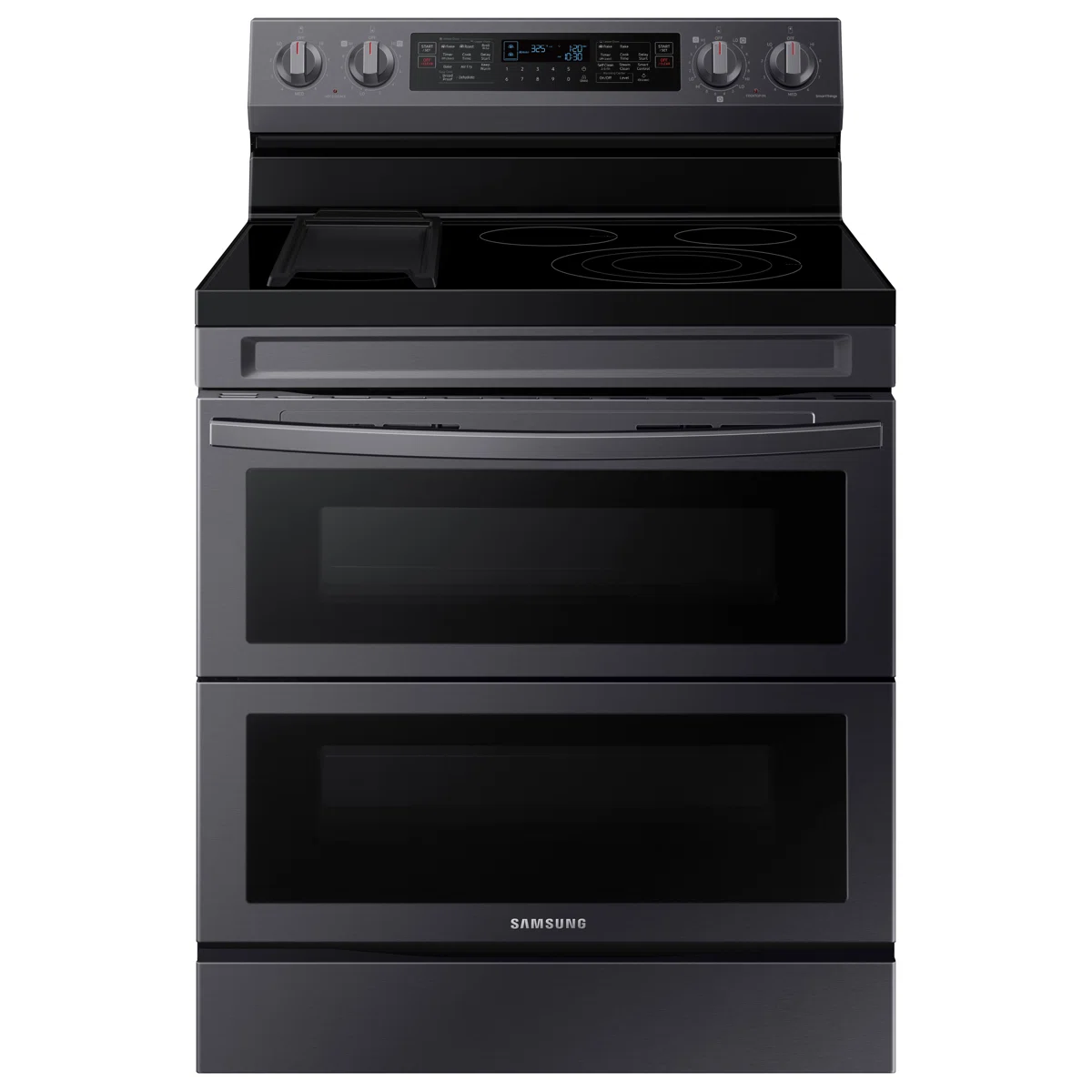 Samsung 6.3 cu. ft. Smart Freestanding Electric Range with Flex Duo, No-Preheat Air Fry & Griddle NE63A6751SS