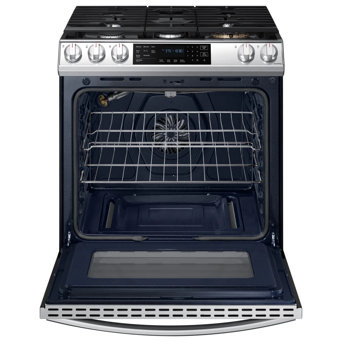 Samsung 6.0 cu ft. Smart Slide-in Gas Range with Air Fry NX60T8511SS/AA