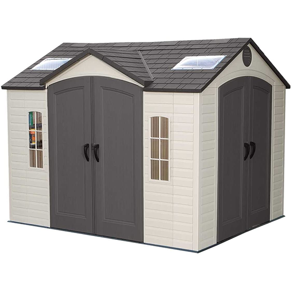10 feet X 8 feet outdoor storage shed (model 60001)