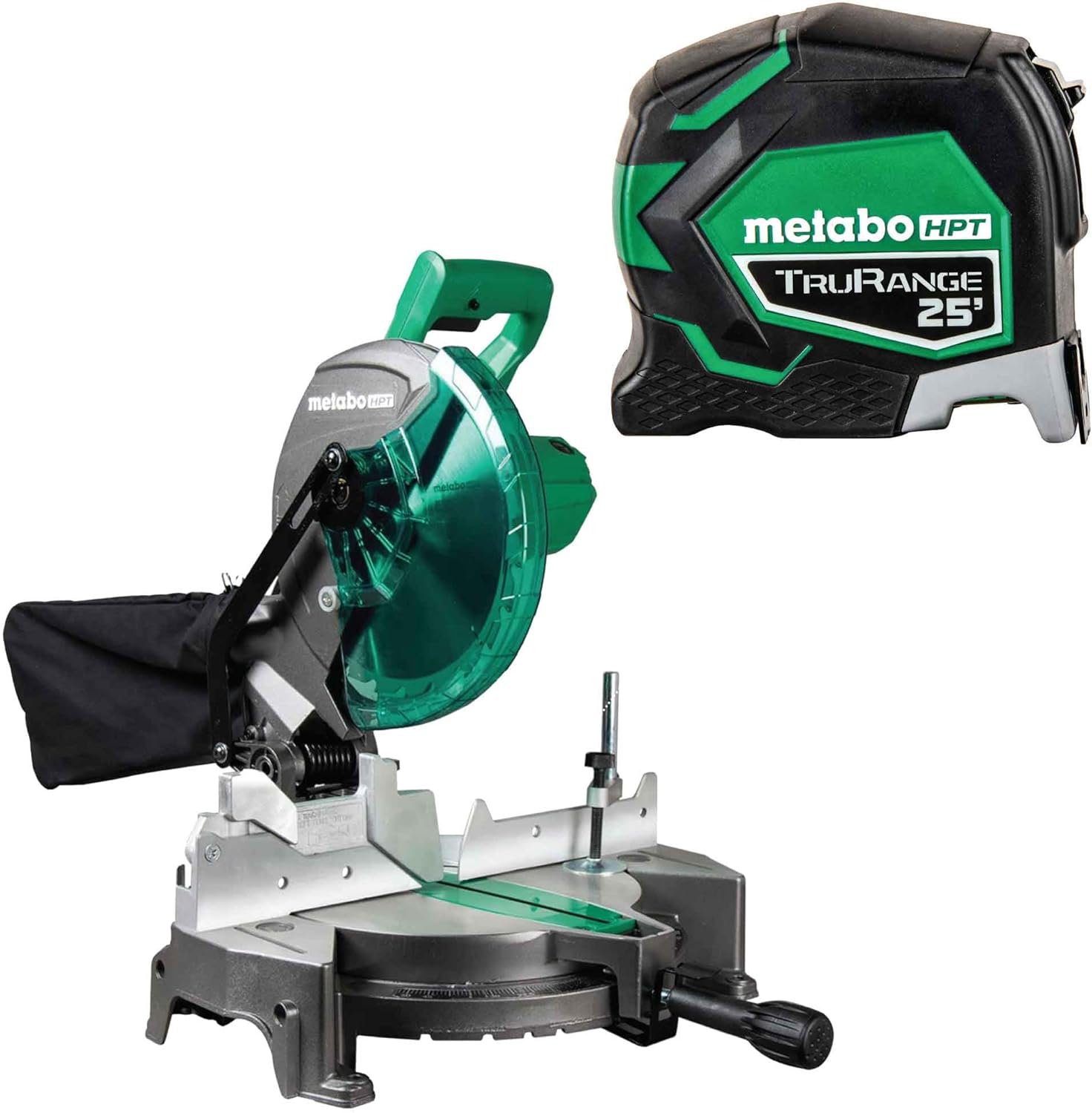 Bundle of Metabo HPT Compound Miter Saw, 10