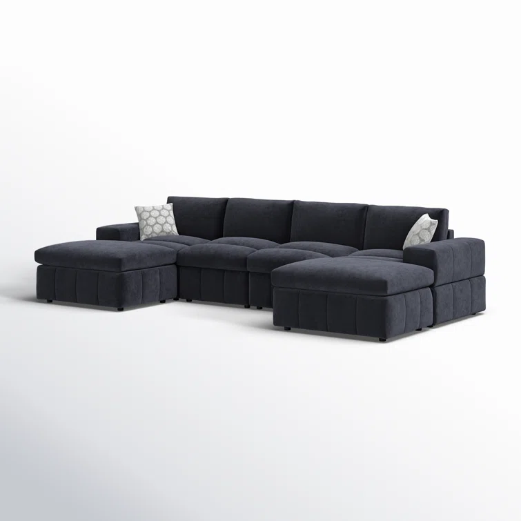Anchoretta 6 - Piece Upholstered Sectional