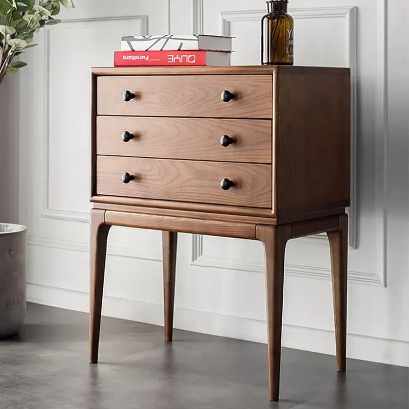 Tanic Mid Century Modern Chest Cabinet with Storage