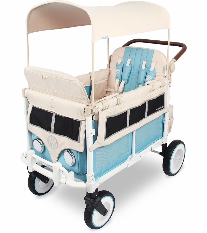 Wonderfoldv Volkswagon Special Edition Quad (4 seater) Stroller Wagon