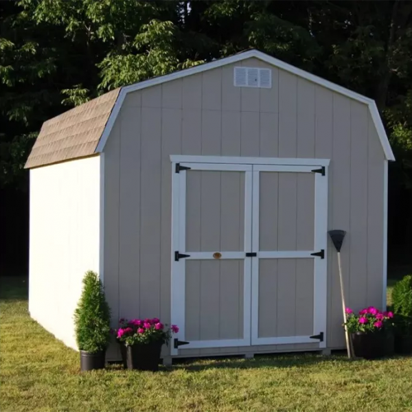 12 ft. W x 18 ft. D Solid and Manufactured Wood Storage Shed