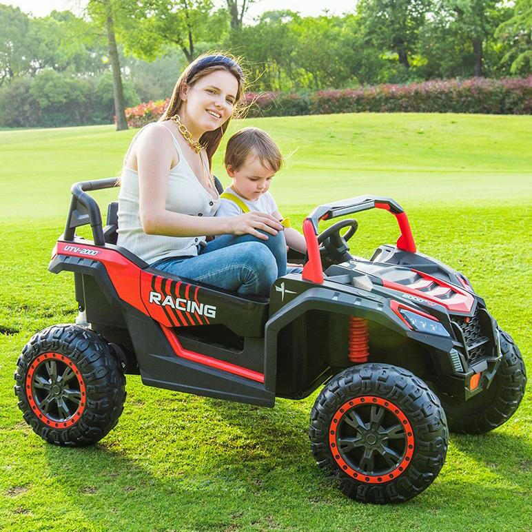 24V Kids Ride On Buggy All Terrain, Parental Remote, EVA Tires, MP4 Player, LED Lights