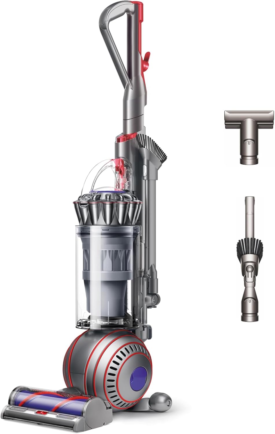 Dyson Ball Animal 2 Total Clean Upright Vacuum, Iron/Blue