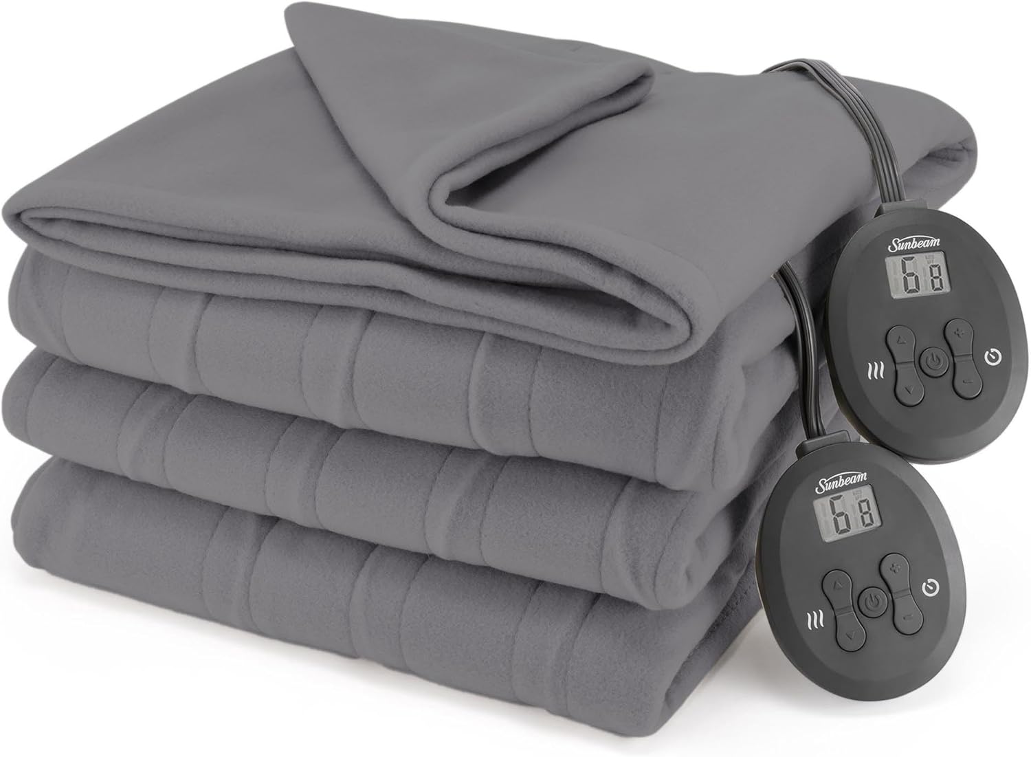 Sunbeam Royal Ultra Fleece Heated Electric Blanket King Size, 90