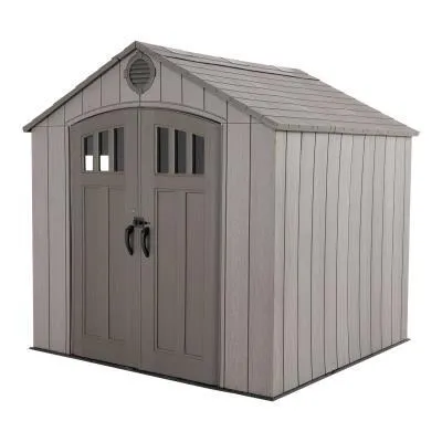 LIFETIME 8 FT. X 7.5 FT. OUTDOOR STORAGE SHED