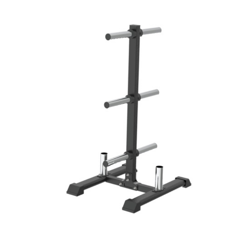 Storage Weight Tree Rack (Black Bumper Plates or Grip Plates)