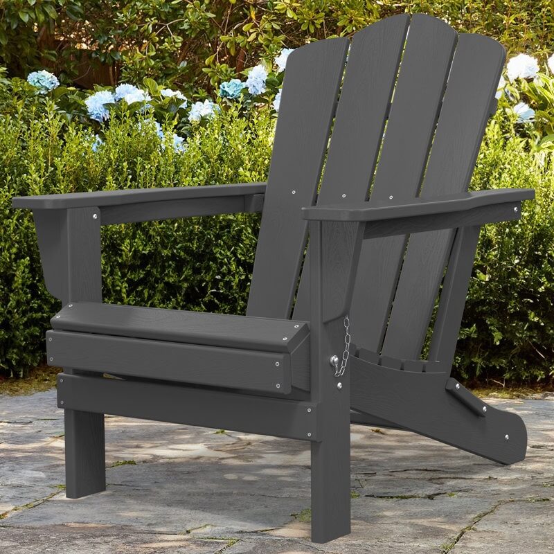 High Density Polyethylene Folding Adirondack Chair