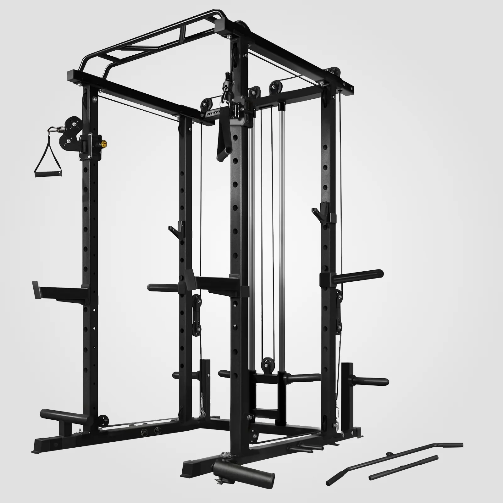 RitFit PPC03 1000lbs Power Cage with Smooth Cable System