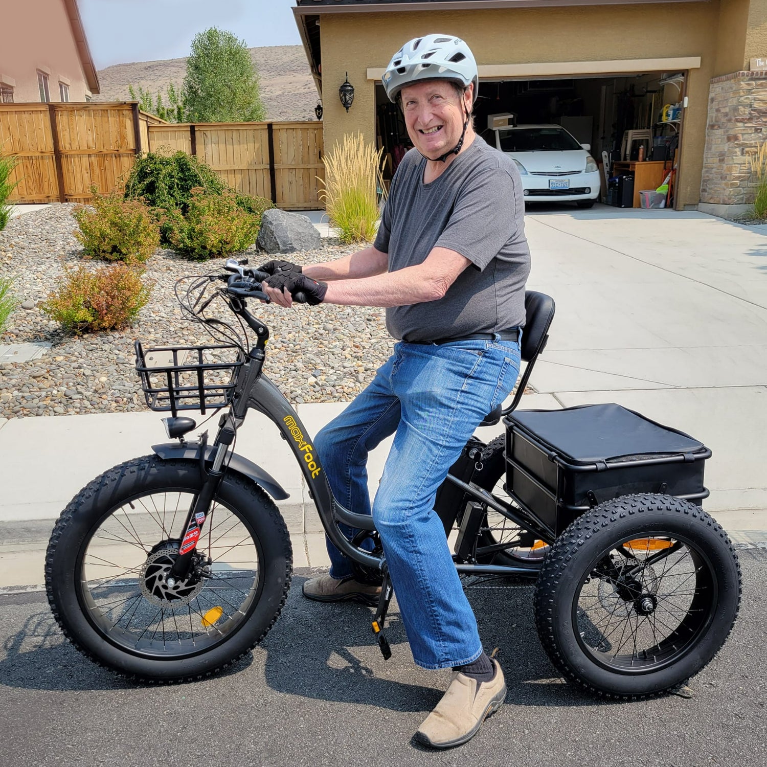 [750W] MF-30 Rear Drive Electric Trike Ver 2024