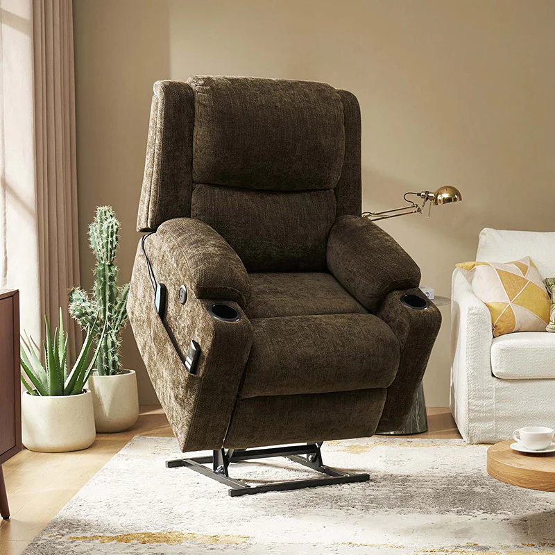 Jesper Dual Motor Lift Assist Recliner with Massage and Heat