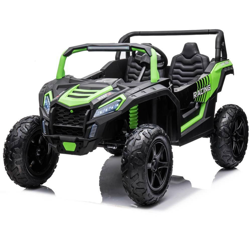 24V Kids Ride On Buggy All Terrain, Parental Remote, EVA Tires, MP4 Player, LED Lights
