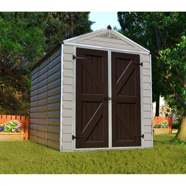SkyLight 6 ft. W x 8 ft. D Plastic Storage Shed