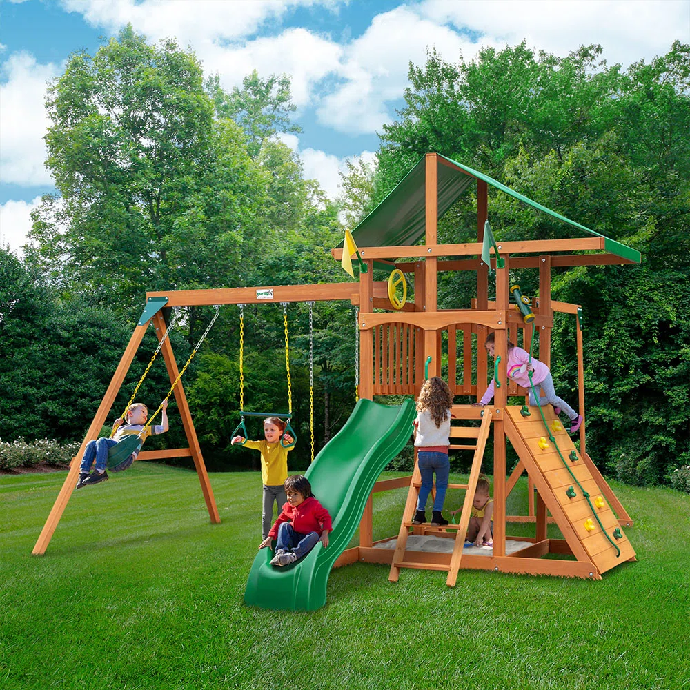Avalon Swing Set with Monkey Bars