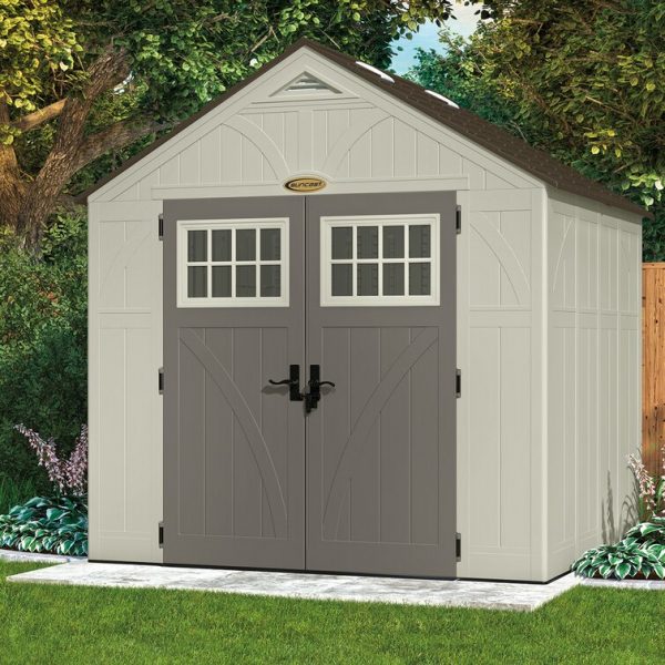 Tremont 8 feet wide x 7 feet deep resin storage shed