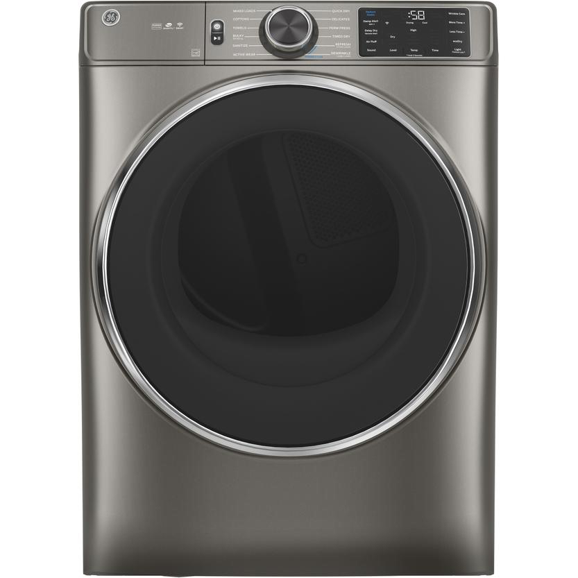 GE ENERGY STAR 7.8 cu. ft. Efficiency Stackable Smart Front Load Washer with Steam and Super Speed Wash
