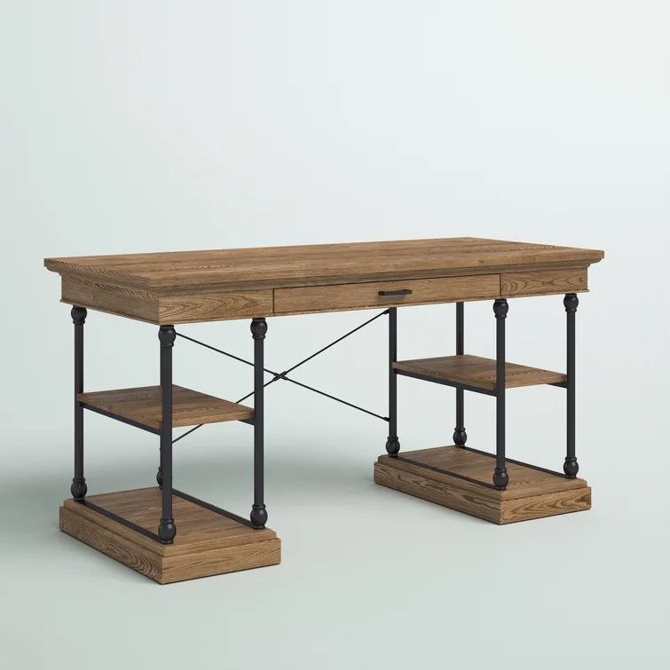 Kyler Solid Wood Top Writing Desk
