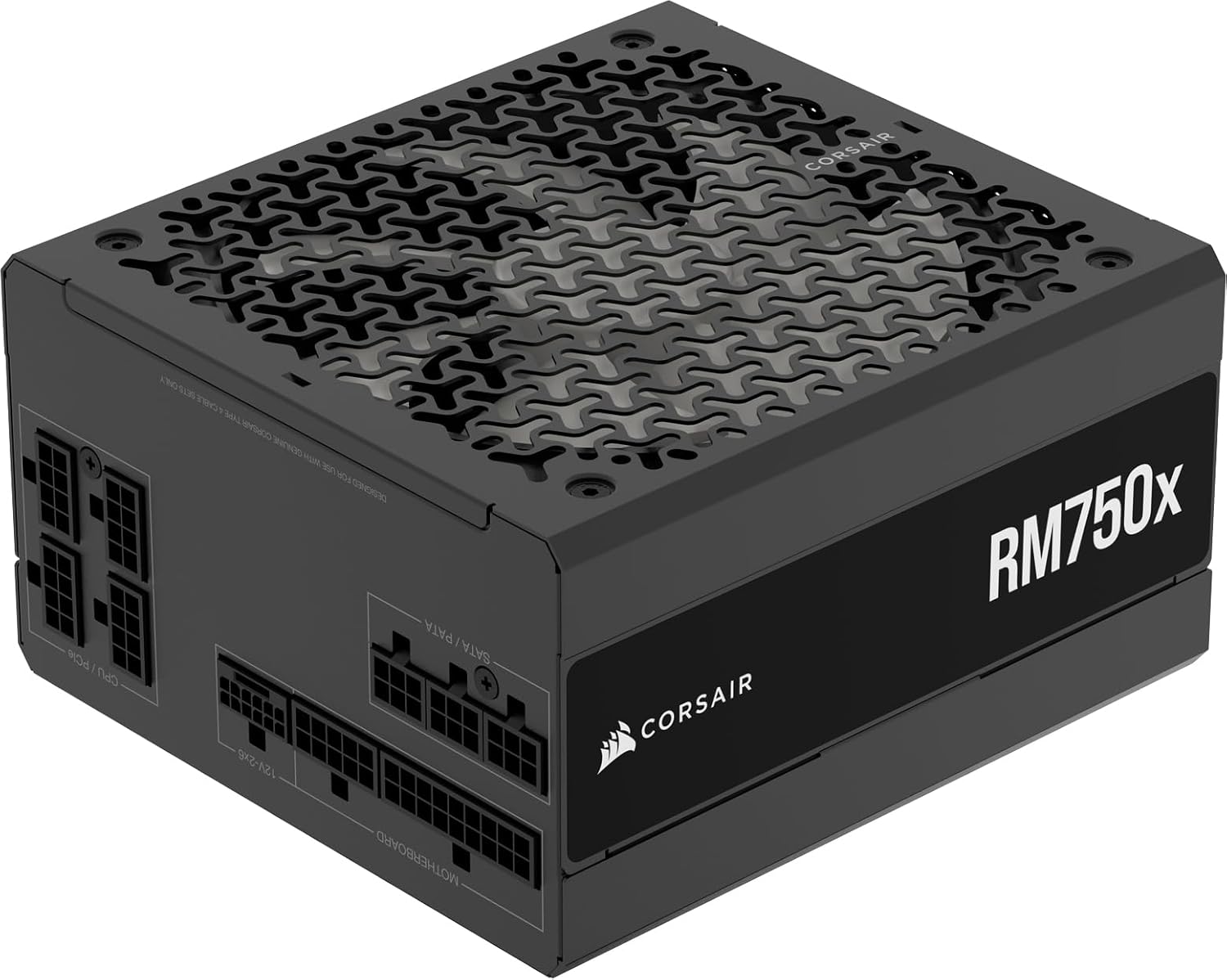CORSAIR RM850x Fully Modular ATX Power Supply - 80 PLUS Gold - Low-Noise Fan - Zero RPM - Black