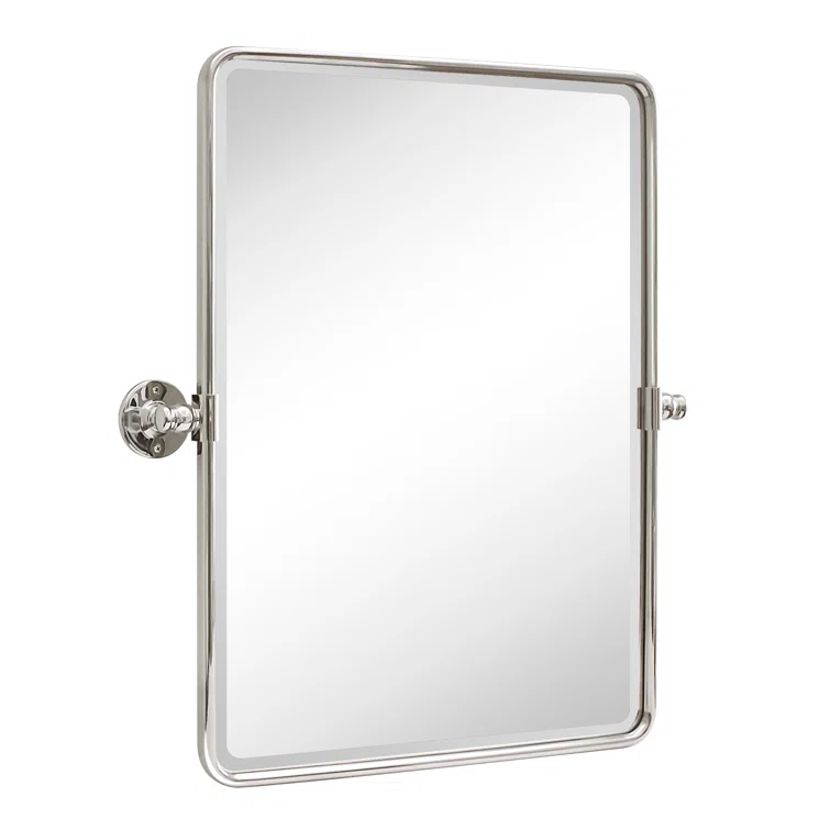 Woodvale Metal Framed Wall Mounted Bathroom / Vanity Mirror