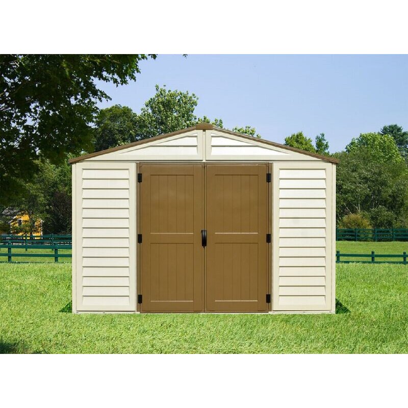 Woodbridge Plus 10.5 ft. W x 13 ft. D Plastic Storage Shed