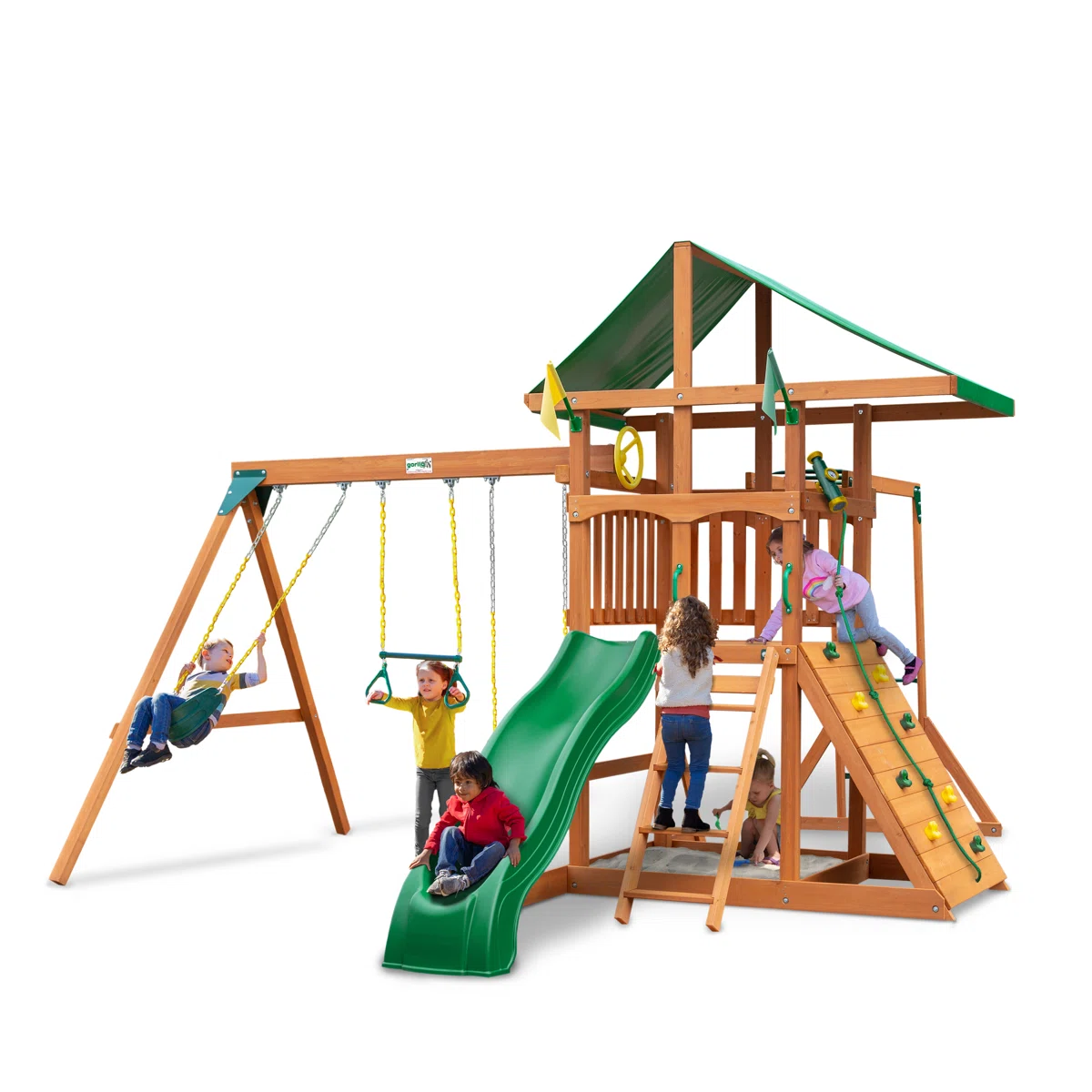 Avalon Swing Set with Monkey Bars