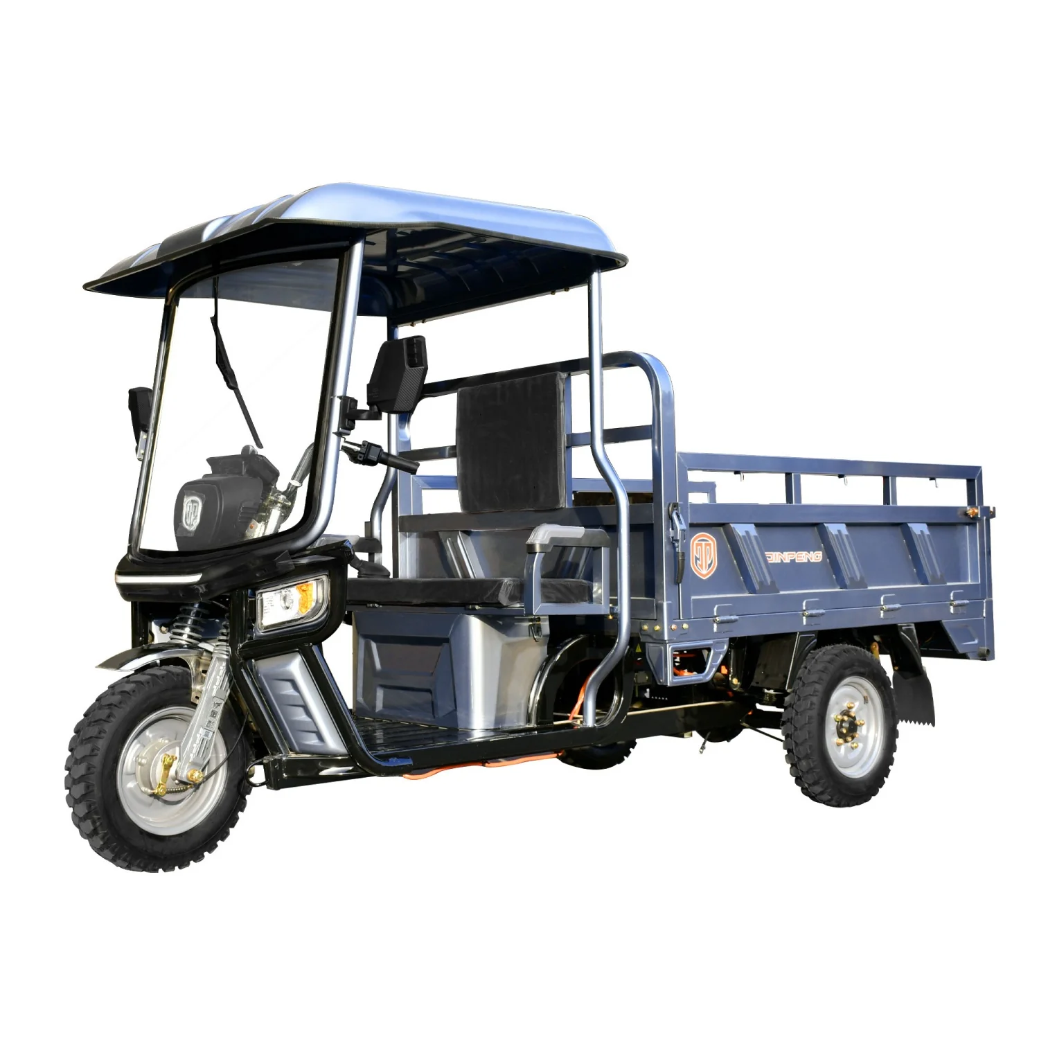 1500W Electric Cargo Tricycle Truck with Canopy
