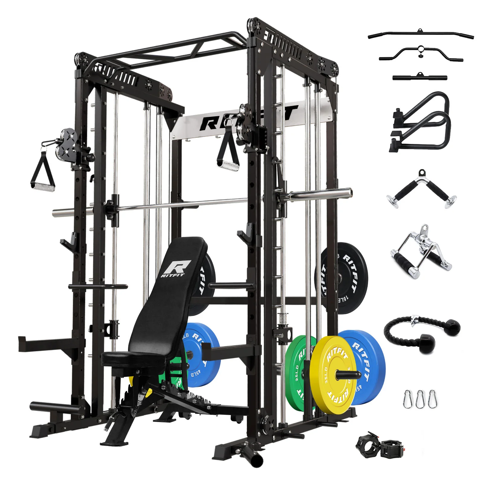 RitFit M1 PRO Smith Machine Home Gym Package Comprehensive All-In-One Workout System