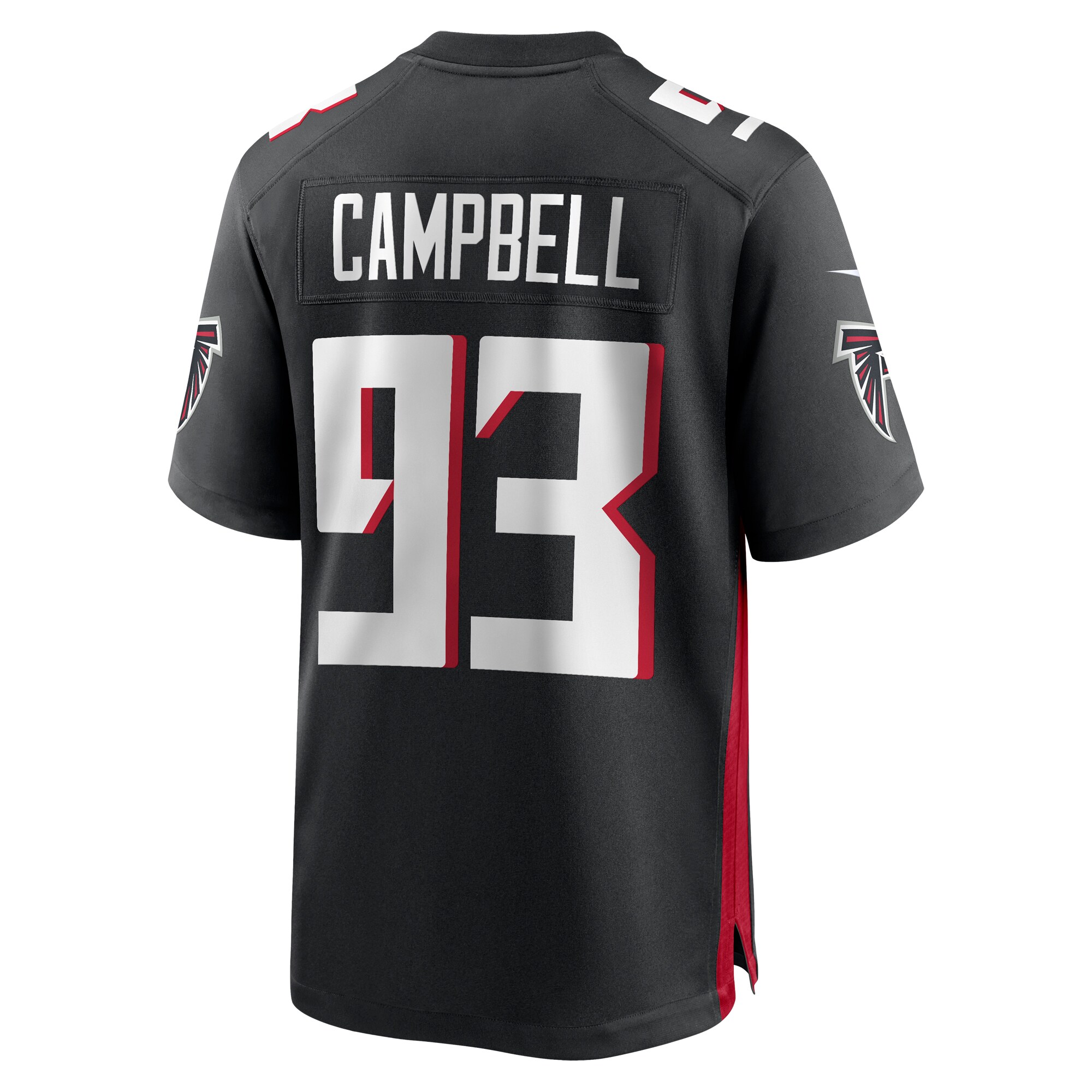 Calais Campbell Atlanta Falcons  Game Player Jersey - Black