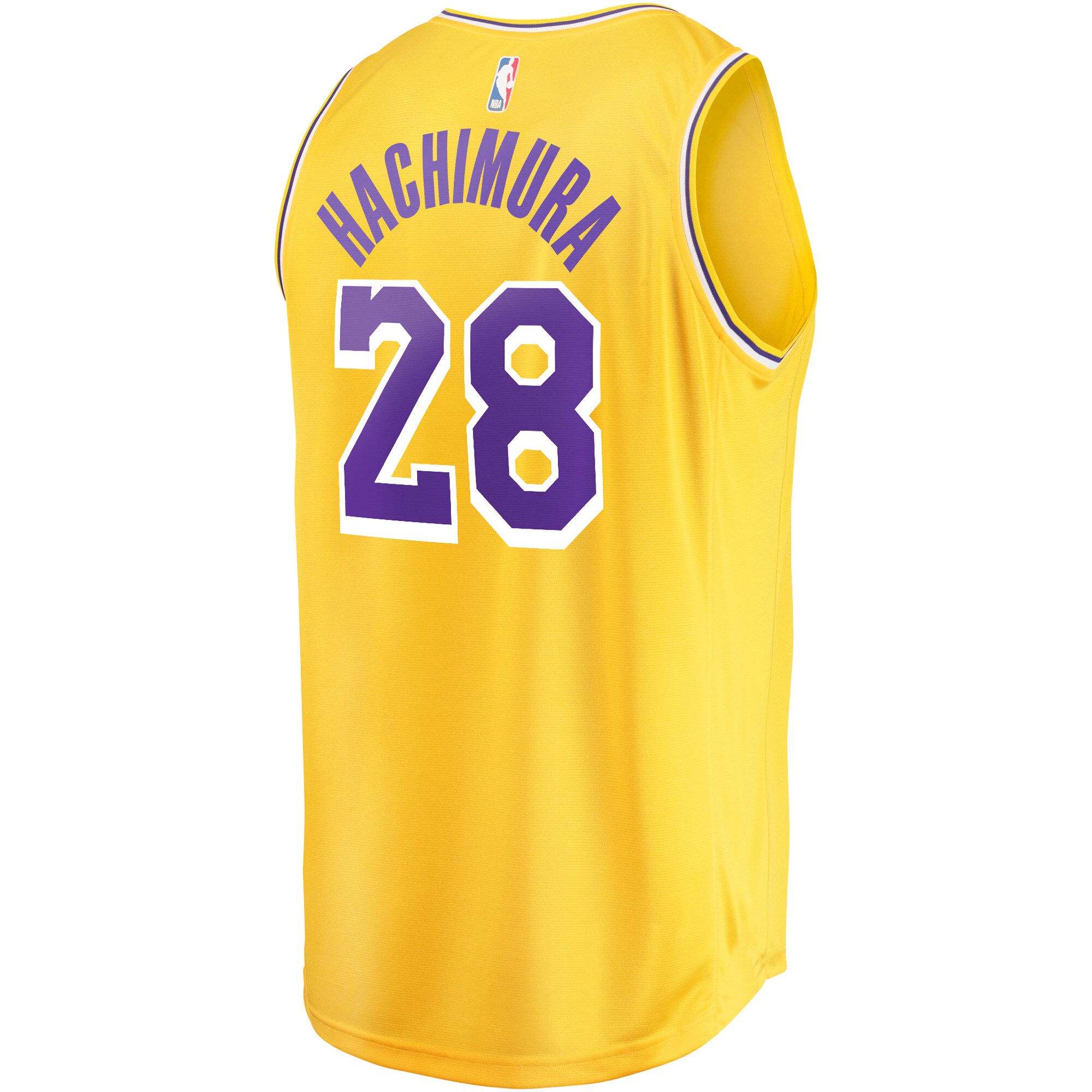 Rui Hachimura Los Angeles Lakers Fanatics Youth Fast Break Player Jersey - Icon Edition - Gold