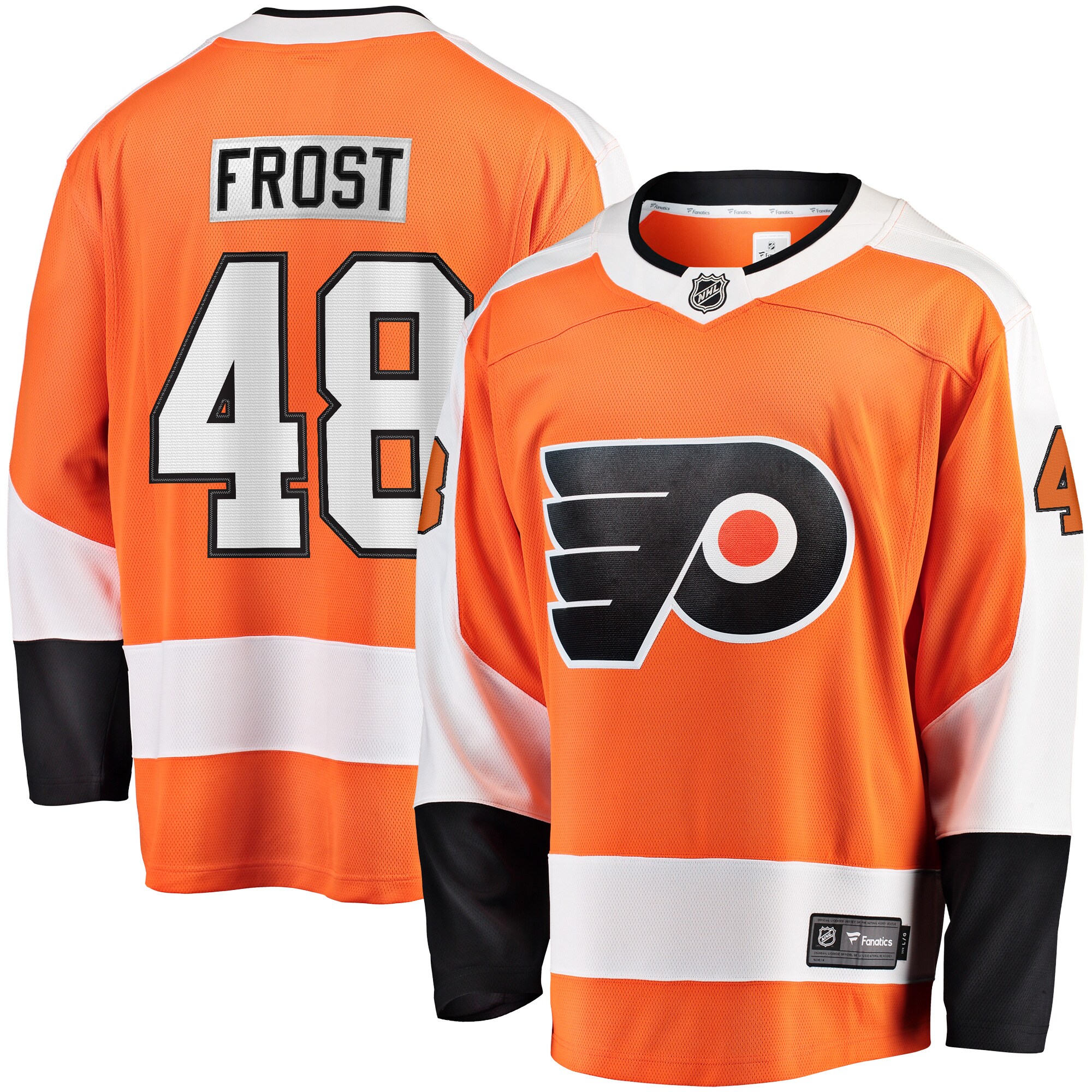 Morgan Frost Philadelphia Flyers Fanatics Breakaway Player Jersey - Orange