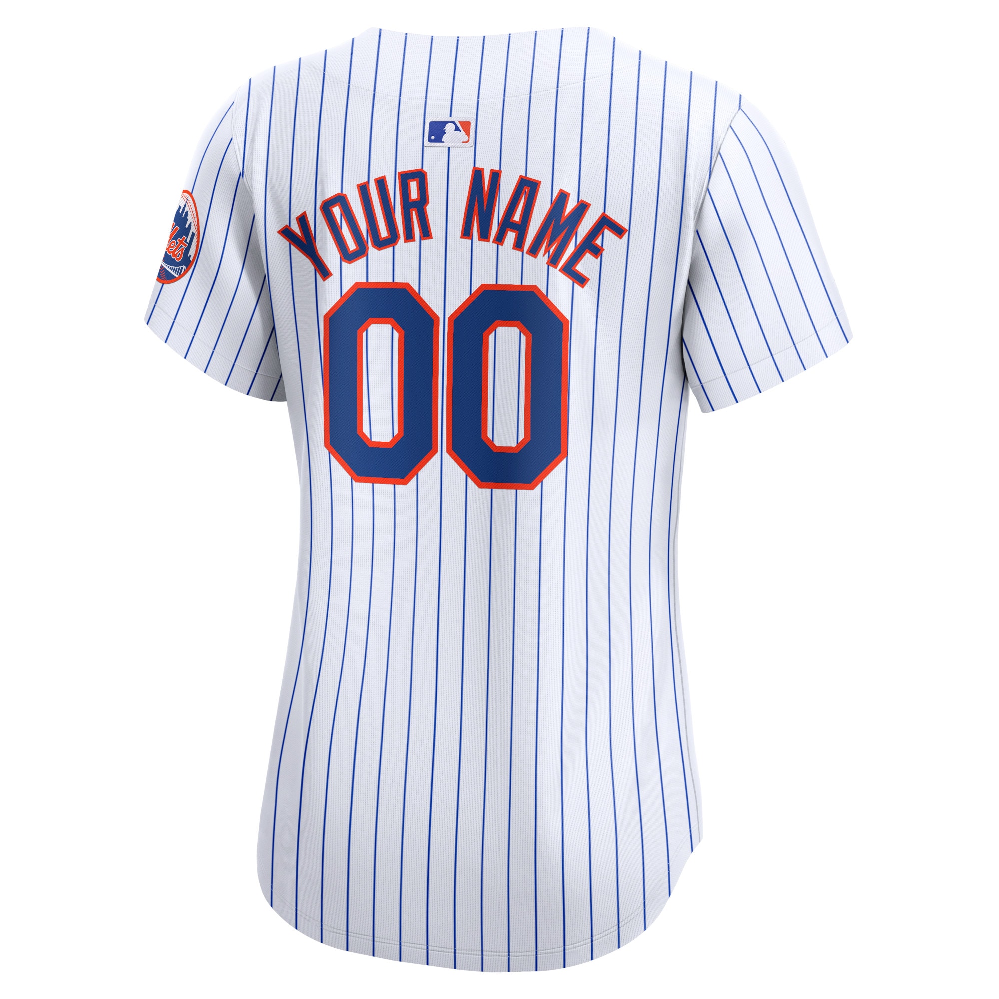 New York Mets  Women's Home Limited Custom Jersey - White