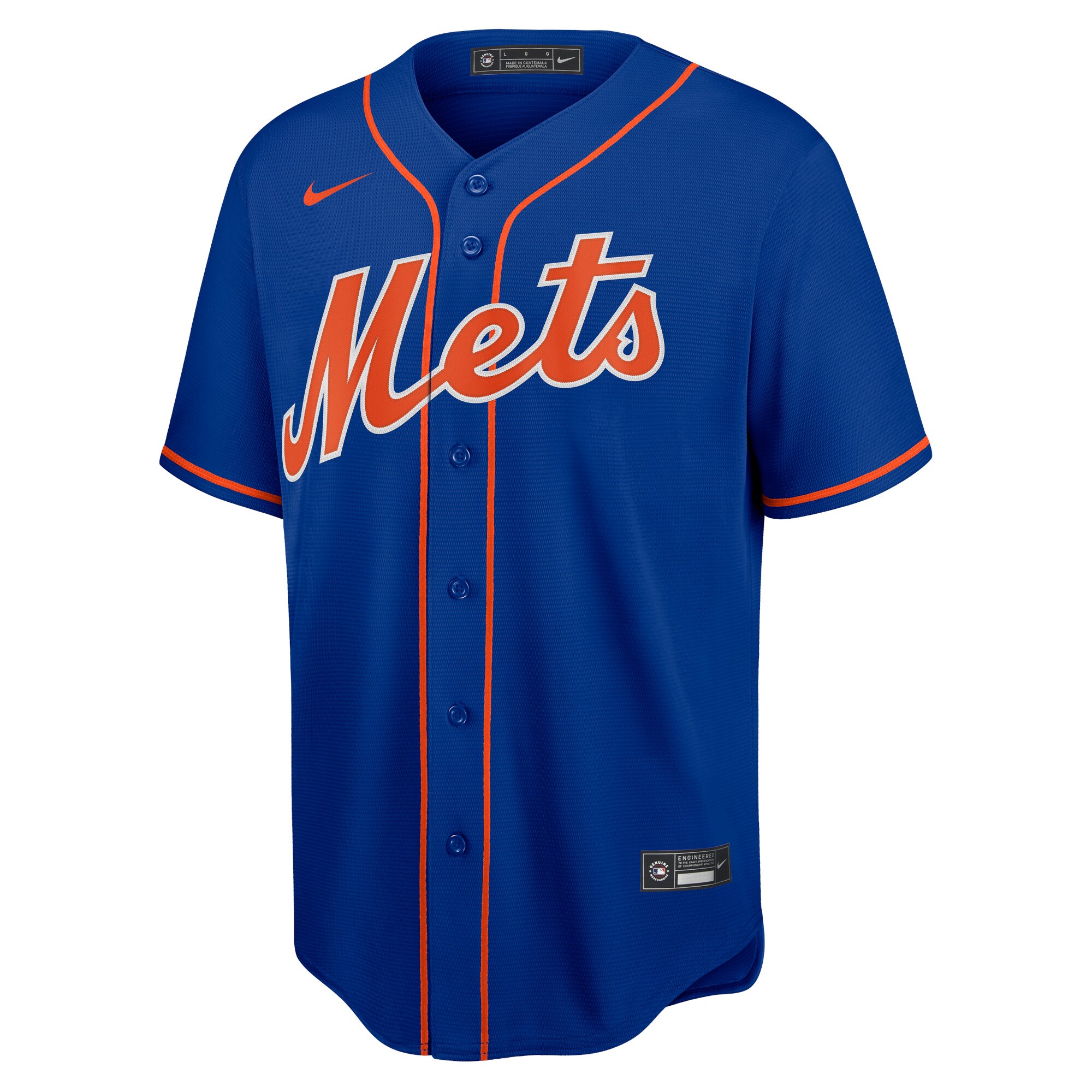 New York Mets  Big & Tall Alternate Replica Team Jersey - Royal