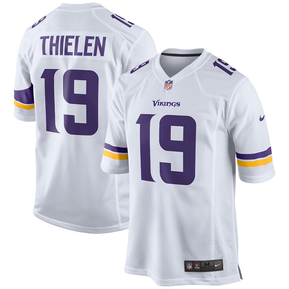 Adam Thielen Minnesota Vikings  Youth Game Jersey - White