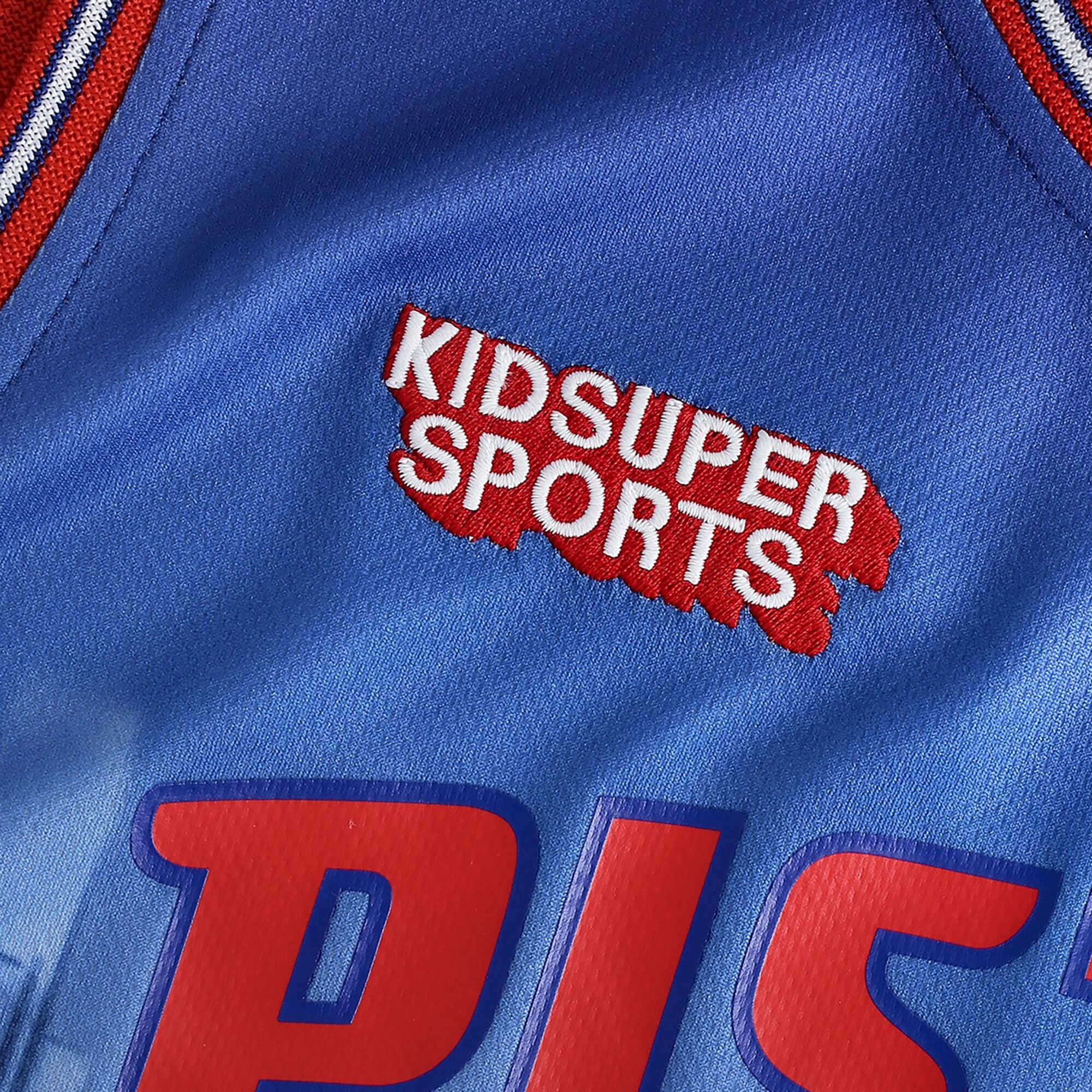 Detroit Pistons NBA & KidSuper Studios by Fanatics Unisex Hometown Jersey - Red