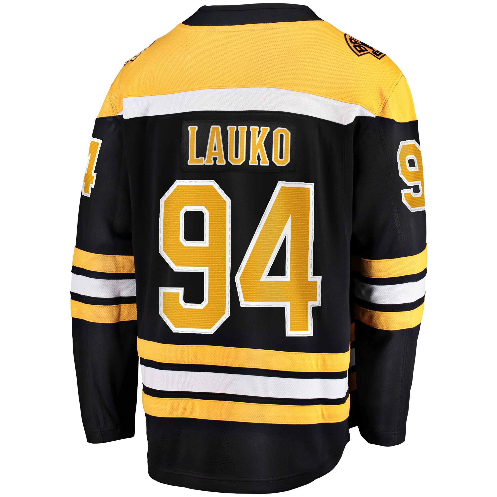 Jakub Lauko Boston Bruins Fanatics Home Premier Breakaway Player Jersey - Black