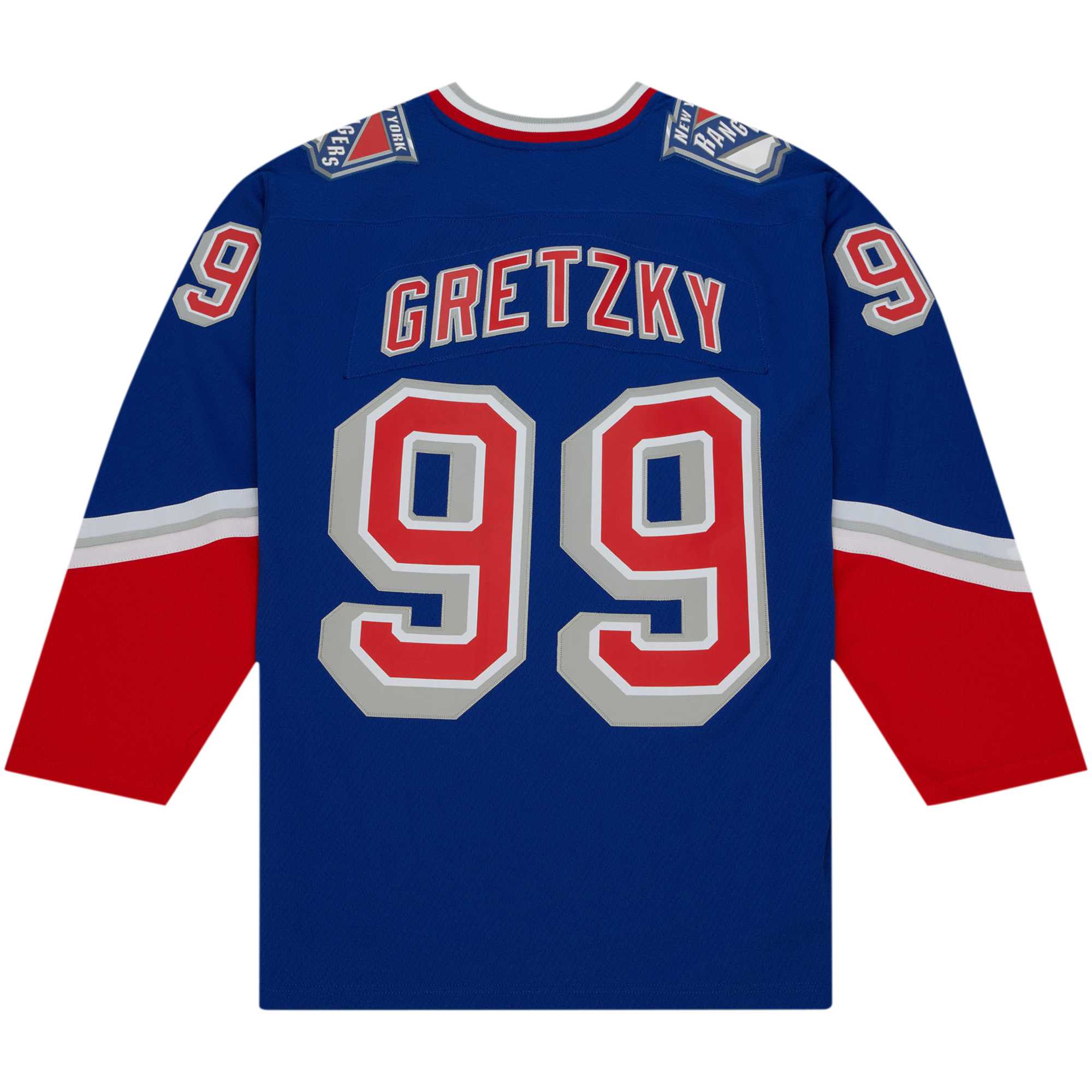 Wayne Gretzky New York Rangers Mitchell & Ness  1996\/97 Blue Line Player Jersey - Navy