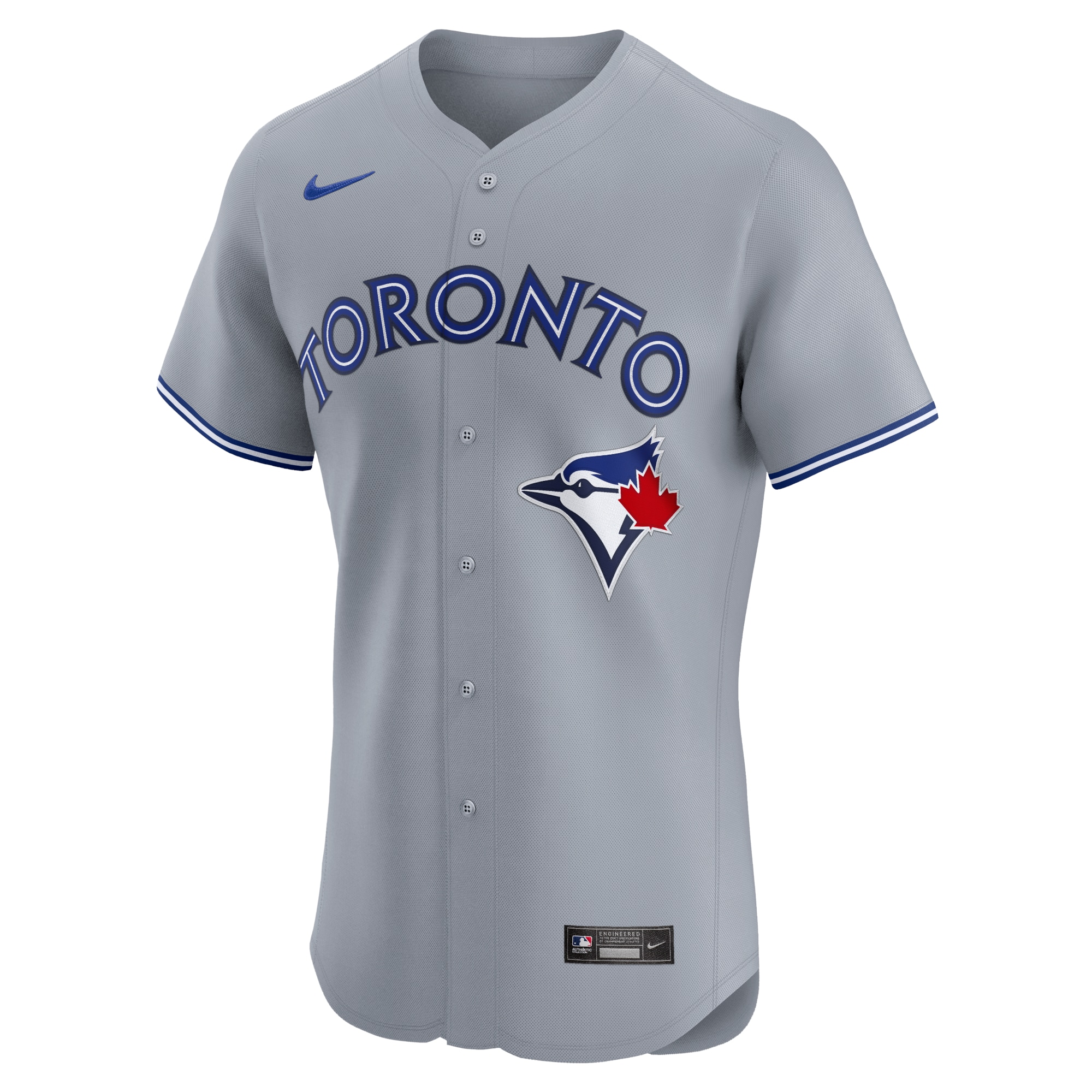 Toronto Blue Jays  Road Elite Jersey - Gray